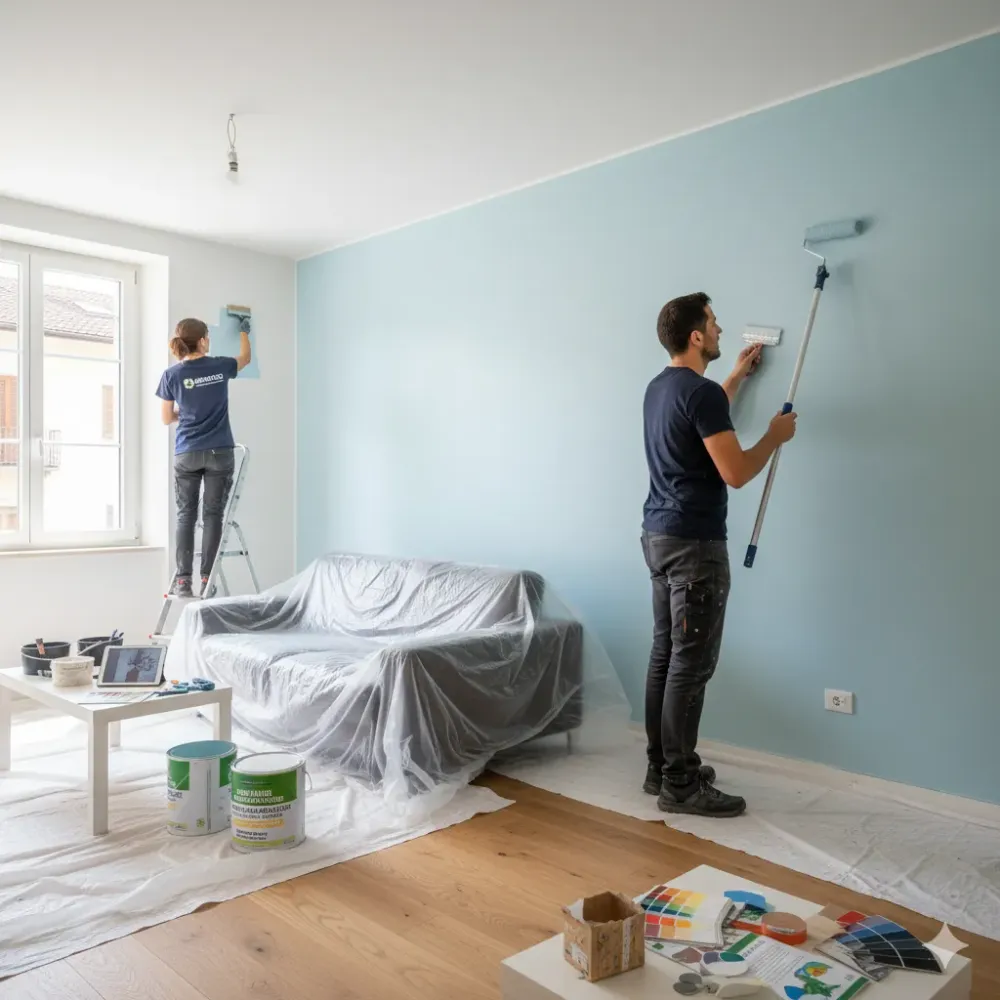 Peinture intérieure à Mouriès